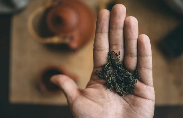 Concepto de ceremonia del té chino — Foto de Stock