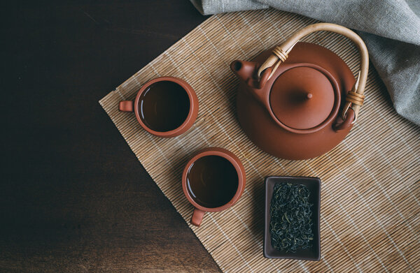 Chinese tea ceremony concept