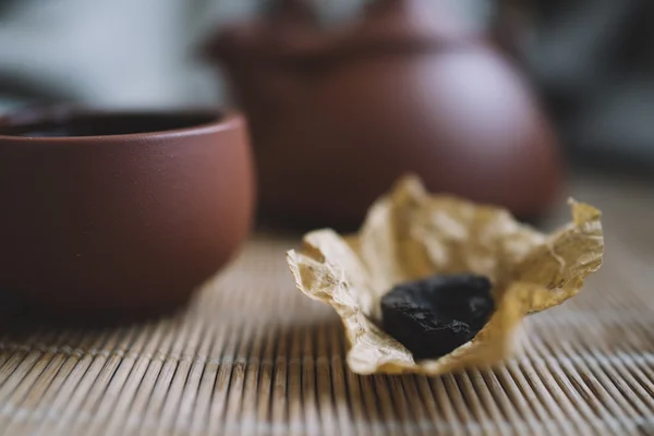 Çin çay töreni kavramı — Stok fotoğraf