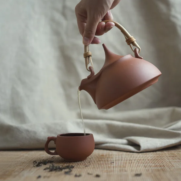 Concepto de ceremonia del té chino —  Fotos de Stock