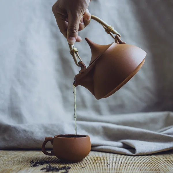 Concept de cérémonie du thé chinois — Photo