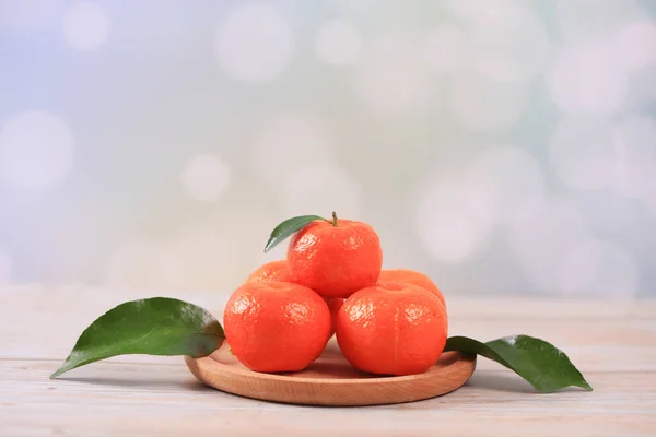 Fresh Oranges Table — Stock Photo, Image