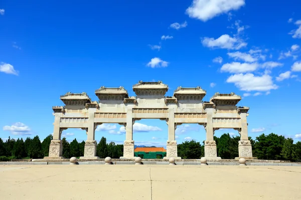 Arco Piedra Arquitectura China Antigua — Foto de Stock