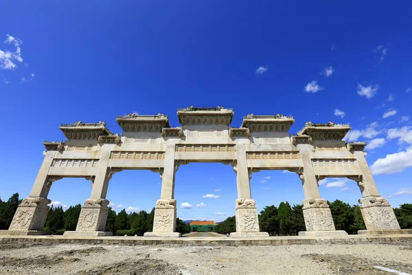 Arco Piedra Arquitectura China Antigua — Foto de Stock