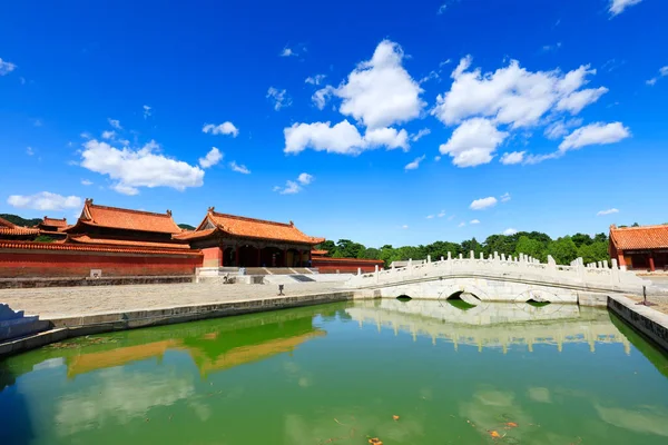 China Qing Dynasty Emperor Mausoleum Clear Dongling — Stockfoto