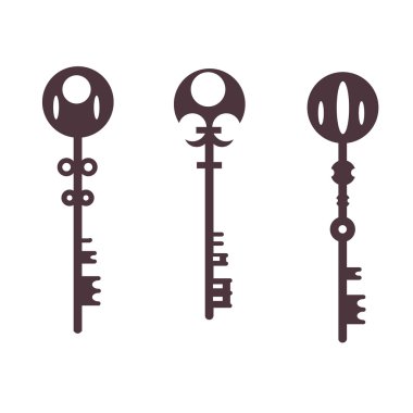 siluetleri tuşları