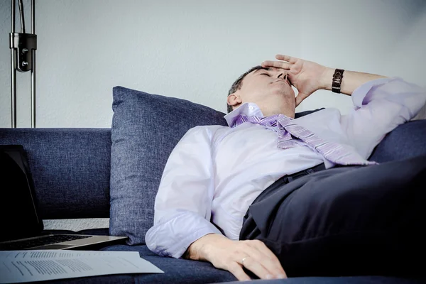 Businessman  resting — Stock Photo, Image