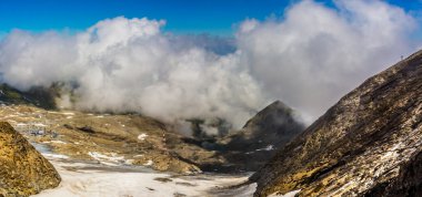 Alpen panorama görünüm, Avusturya