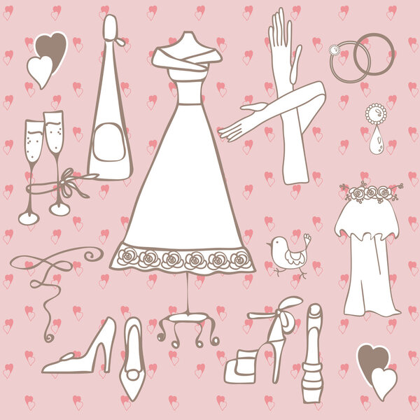 Свадебный набор