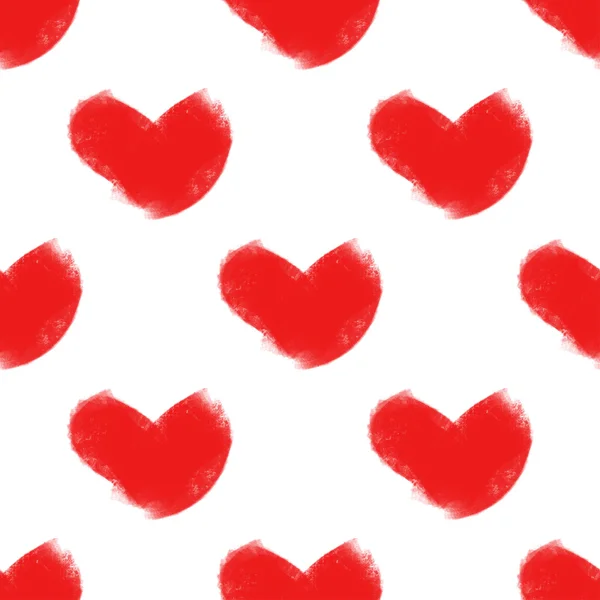 Seamless pattern with hearts — Stock Photo, Image