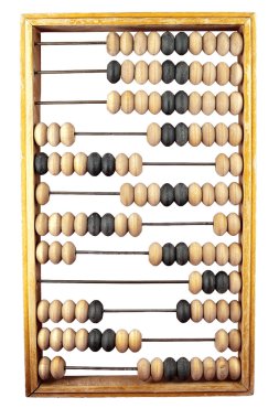 eski ahşap abacus