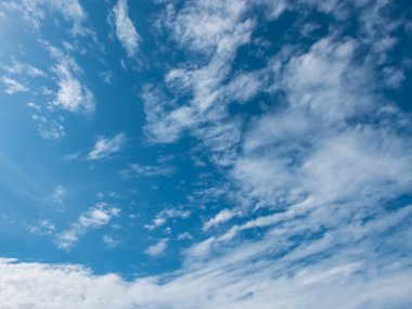 Özgürlük mavi bulut gökyüzü