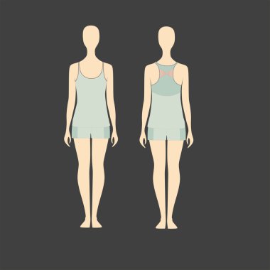 Kadınlar için pijama. giysi Set mayo .