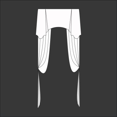 Tasarım perde windows kroki.