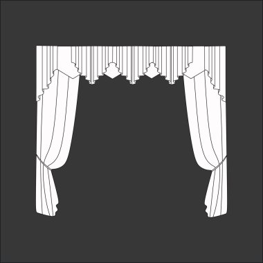 Tasarım perde windows kroki.
