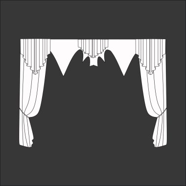 Tasarım perde windows kroki.