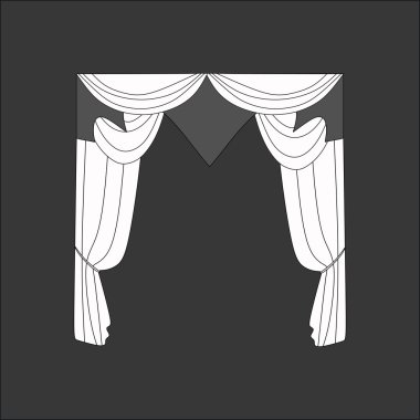 Tasarım perde windows kroki.