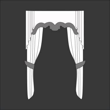 Tasarım perde windows kroki.