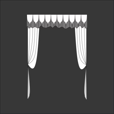 Tasarım perde windows kroki.