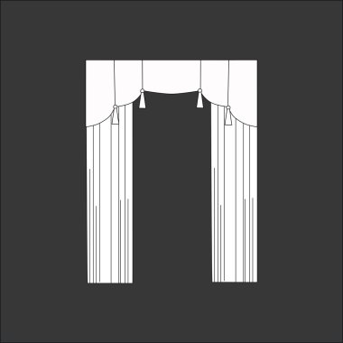 Tasarım perde windows kroki.