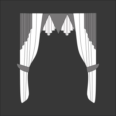 Tasarım perde windows kroki.