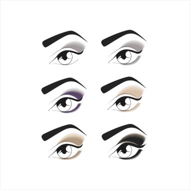 göz farı. göz makyajı. göz farı.