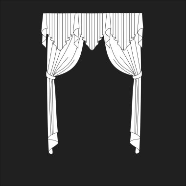 Perdeleri robot resim tasarım perde windows.