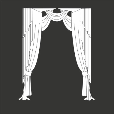 Perdeleri robot resim tasarım perde windows.