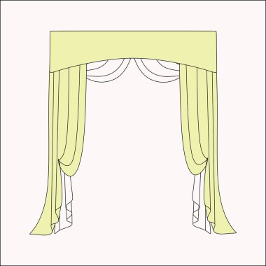 ofis için perdeler. Perde. klasik perdeler. tasarım curt