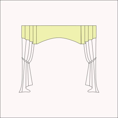 ofis için perdeler. Perde. klasik perdeler. tasarım curt