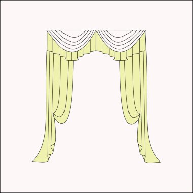 ofis için perdeler. Perde. klasik perdeler. tasarım curt