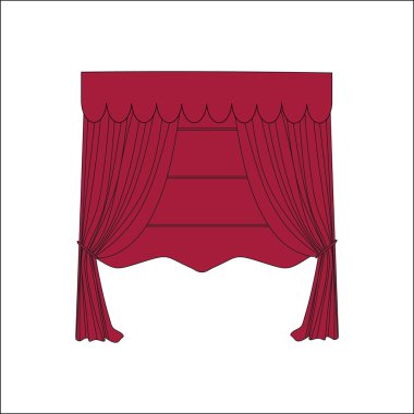  Klasik perde. Perdeleri kroki. Perdeler.