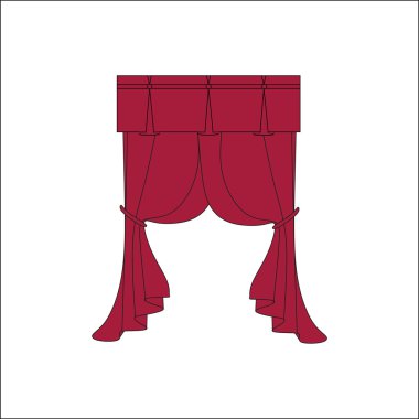  Klasik perde. Perdeleri kroki. Perdeler.