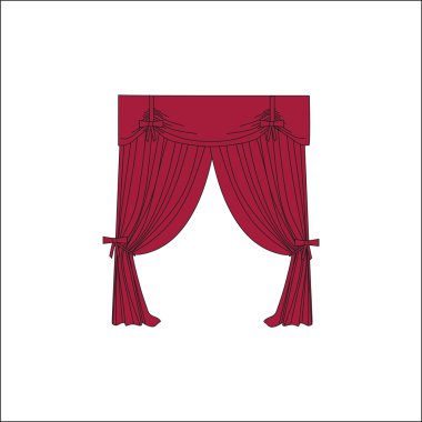  Klasik perde. Perdeleri kroki. Perdeler.