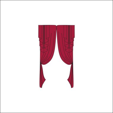  Klasik perde. Perdeleri kroki. Perdeler.
