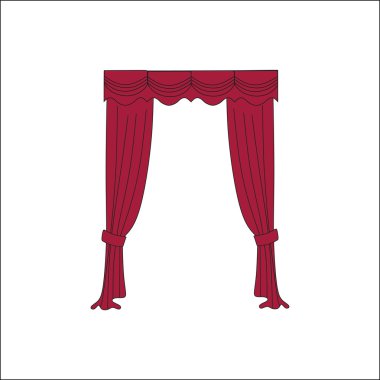  Klasik perde. Perdeleri kroki. Perdeler.