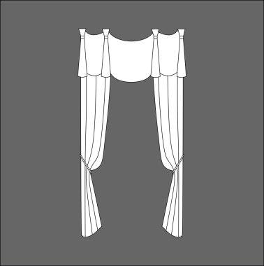  Perdeleri kroki. curtains.Curtains. 