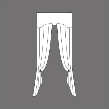  iç Tekstil. pencere dekorasyon. Perdeler.