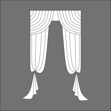  iç Tekstil. pencere dekorasyon. Perdeler.