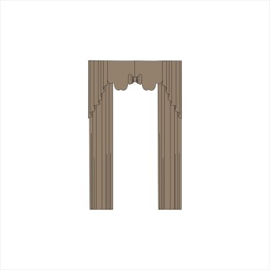 iç Tekstil. pencere dekorasyon. Perdeler. 