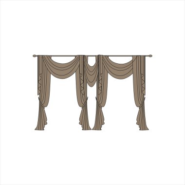  iç Tekstil. pencere dekorasyon. Perdeler.