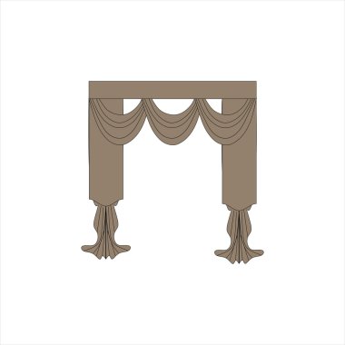 iç Tekstil. pencere dekorasyon. Perdeler. 