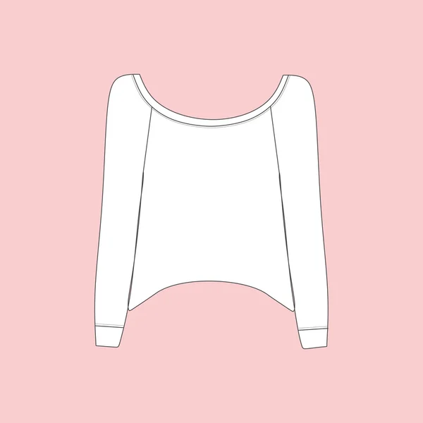 カーディガン。ジャンパー。女性のセーター。スポーツ ジャンパー。セーター. — ストックベクタ