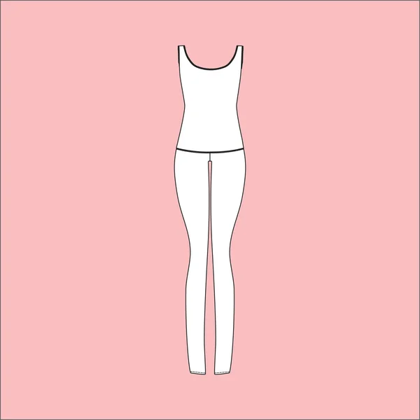 Jumper. vêtements de maison pour femmes. pyjama. top . — Image vectorielle