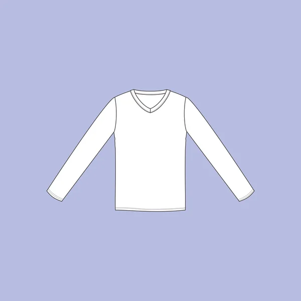 Homewear. Män T-shirt. tröja för en pojke. — Stock vektor