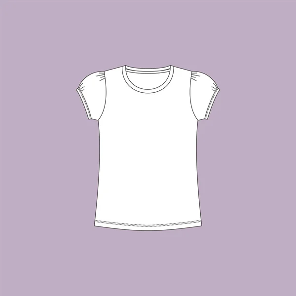 Roupa de casa. casual. Roupas femininas. Topo. camisa. blusa de verão . — Vetor de Stock