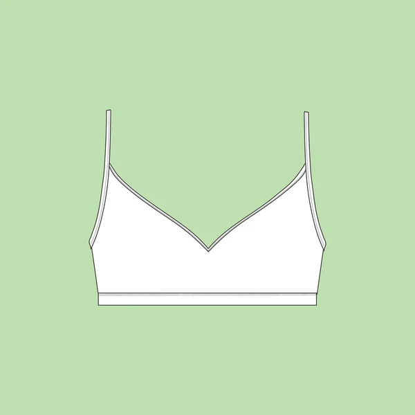 Sujetador. bustier women.clothing, ropa de mujer — Archivo Imágenes Vectoriales