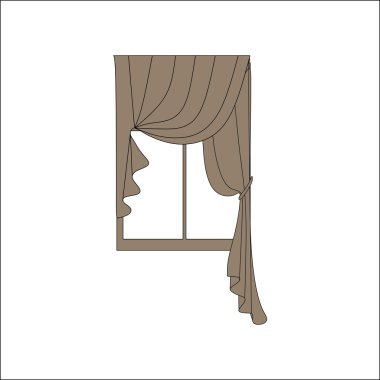  iç Tekstil. pencere dekorasyon. Perdeler.