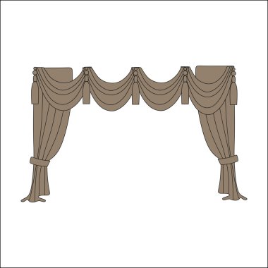  iç Tekstil. pencere dekorasyon. Perdeler.