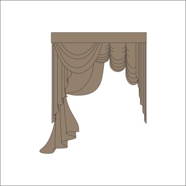  iç Tekstil. pencere dekorasyon. Perdeler.